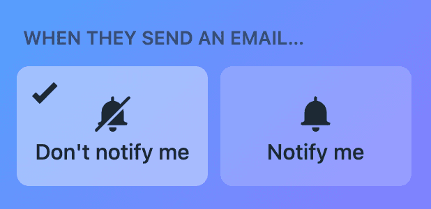 A button saying Do not Notify me